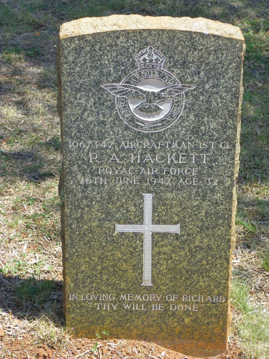 HACKETT R.A. -1942