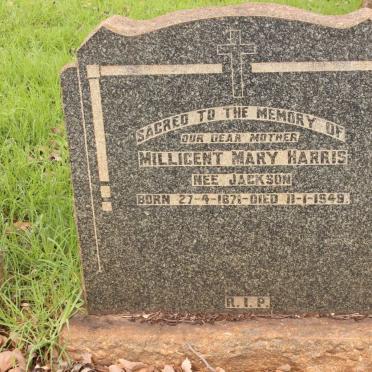 HARRIS Millicent Mary nee JACKSON 1871-1949