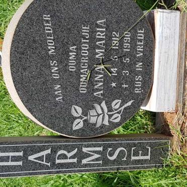 HARMSE Anna Maria 1912-1990