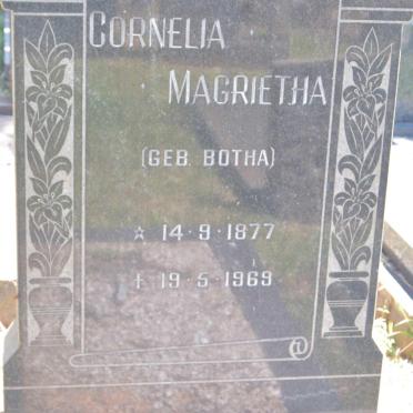 HATTINGH Cornelia Magrietha nee BOTHA 1877-1969