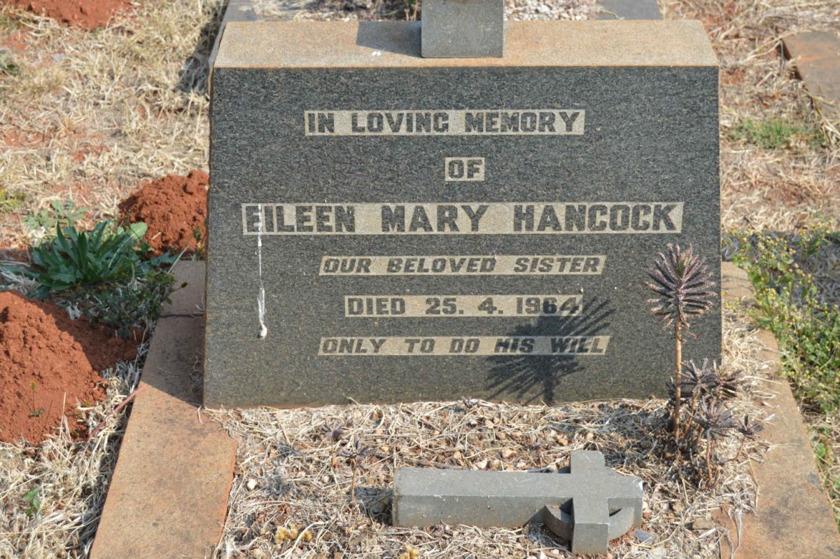 HANCOCK Eileen Mary -1964