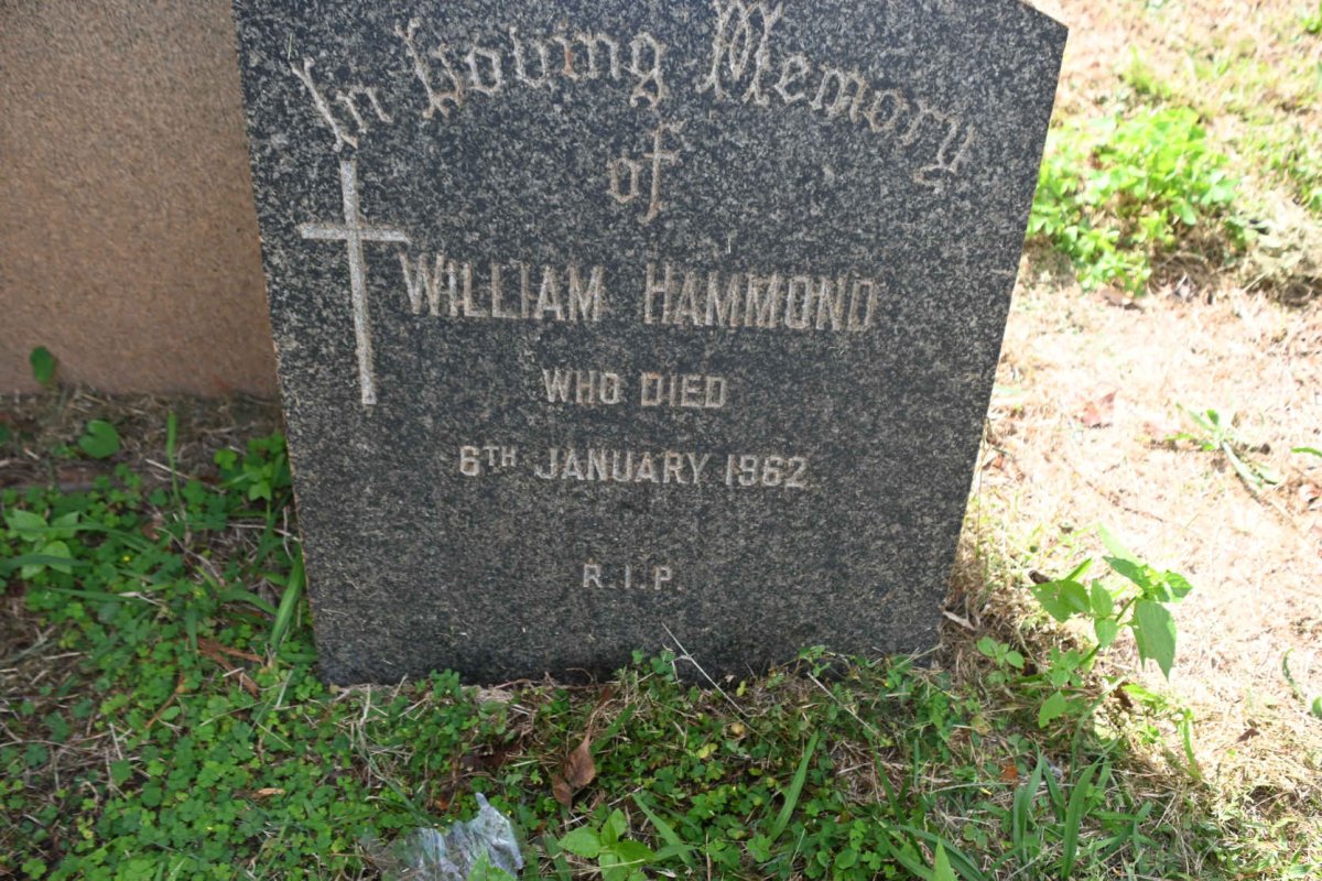 HAMMOND William -1962