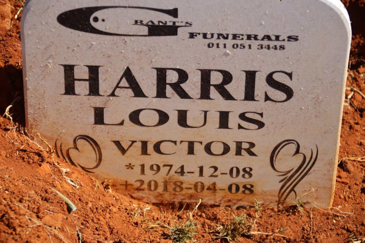 HARRIS Louis Victor 1974-2018