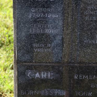 HAWLA Carl Benjamin 1955-2010 :: HAWLA Carl 1931-1991