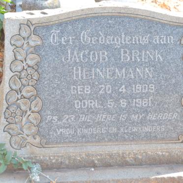 HEINEMANN Jacob Brink 1909-1981