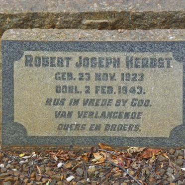 HERBST Robert Joseph 1923-1943
