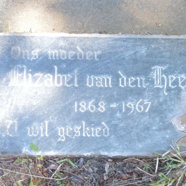 HEEVER Elizabet, van den 1868-1967