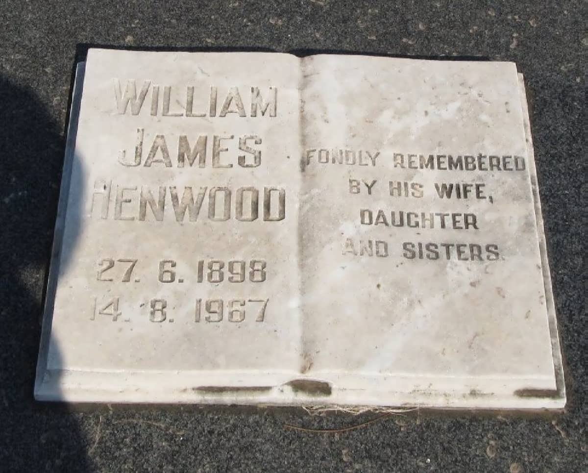 HENWOOD William James 1898-1967