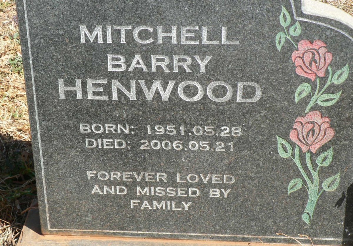 HENWOOD Mitchell Barry 1951-2006