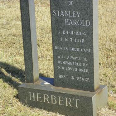 HERBERT Stanley Harold 1904-1979