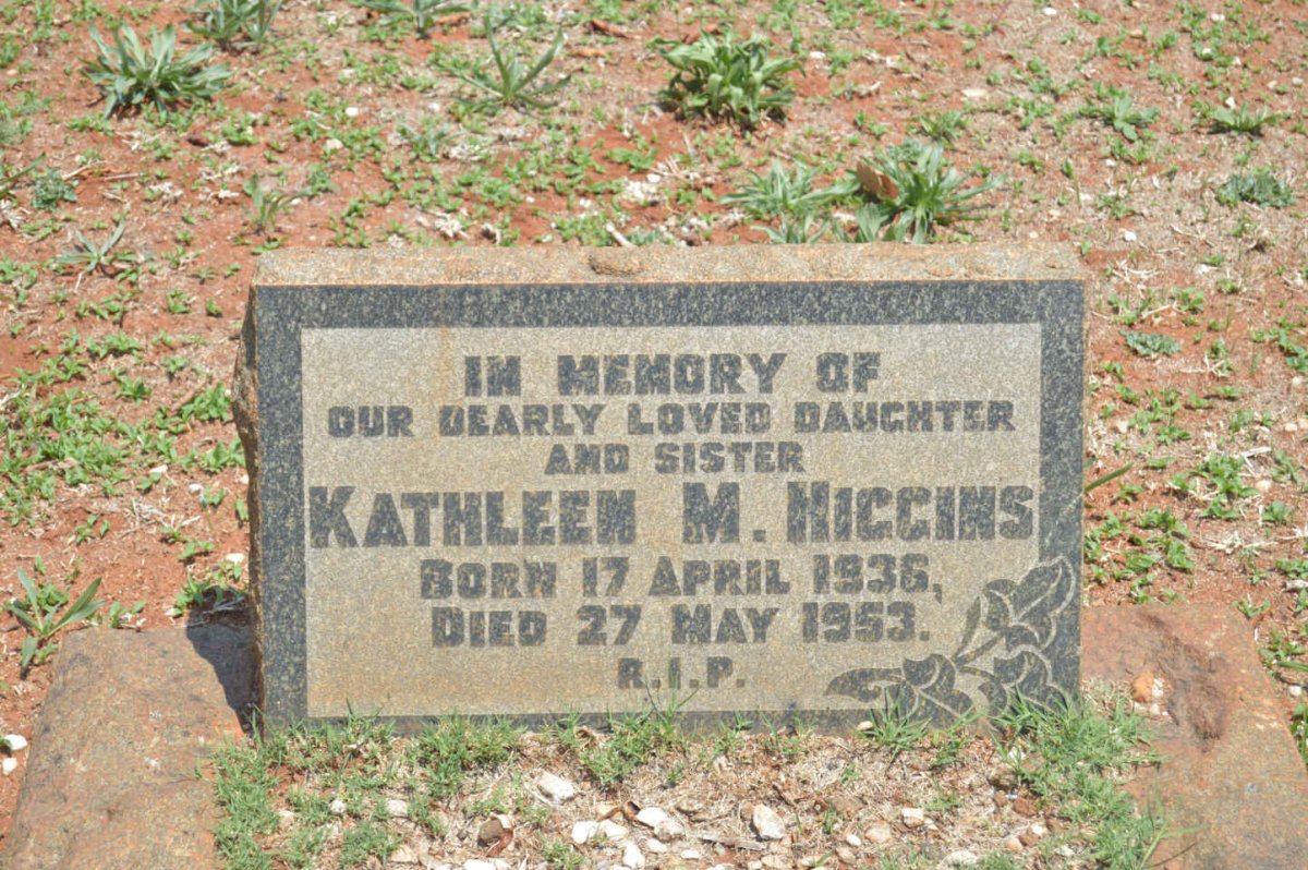 HIGGINS Kathleen M. 1936-1953