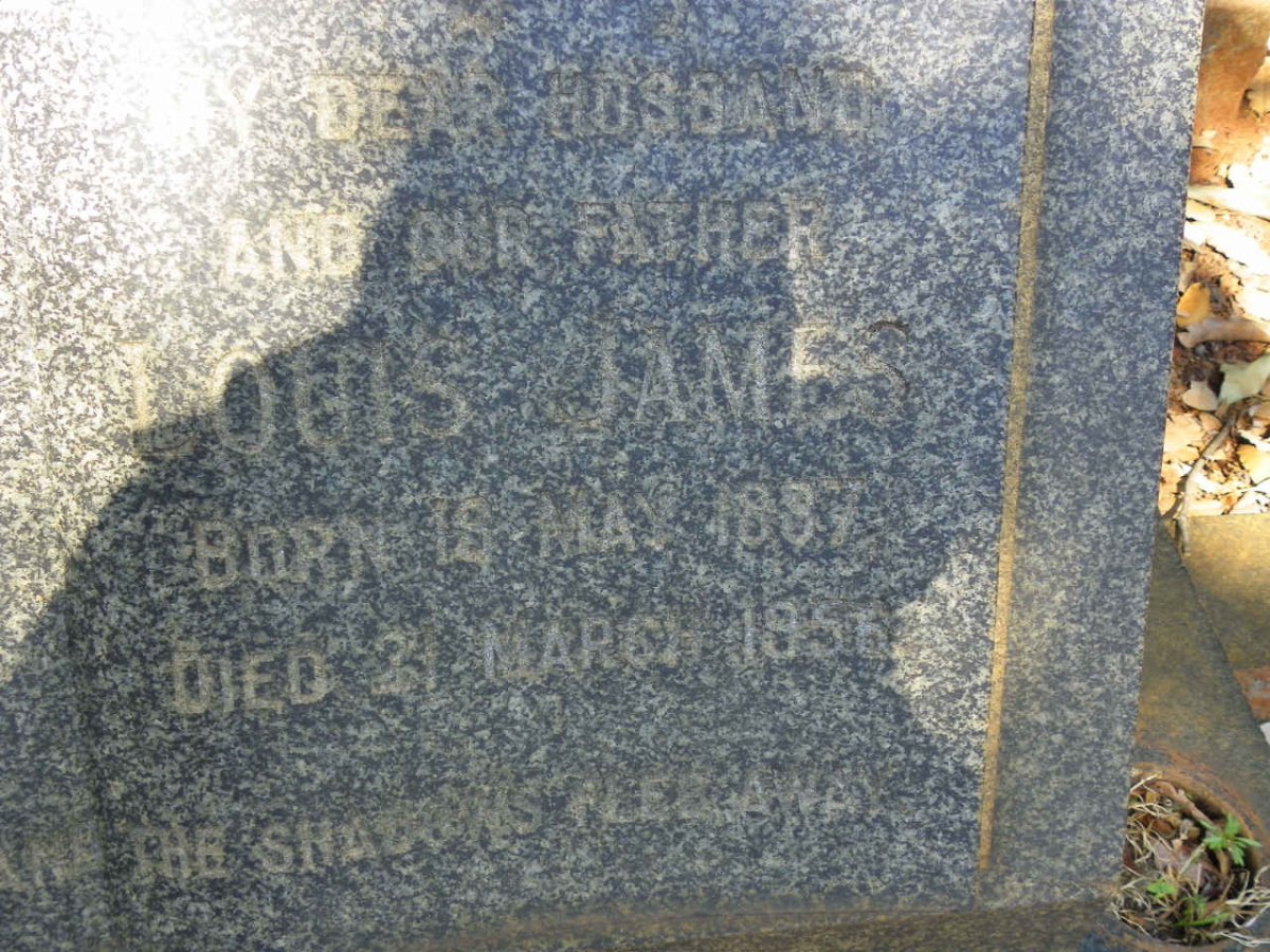 HINDS Louis James 1887-1956 &amp; Anna Jane 1889-1971