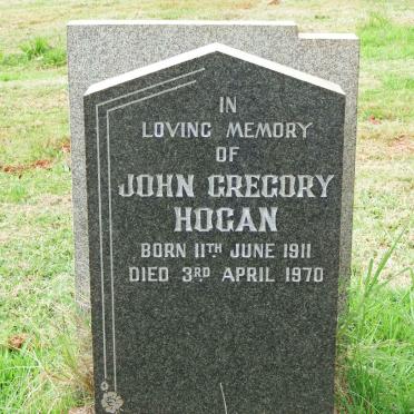 HOGAN John Gregory 1911-1970
