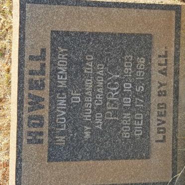HOWELL Percy 1903-1966