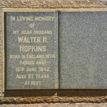 HOPKINS Walter H. 1874-1942