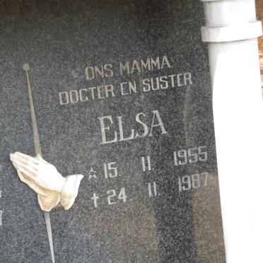 HOLTZHAUSEN Dennis 1954-1987 & Elsa 1955-1987