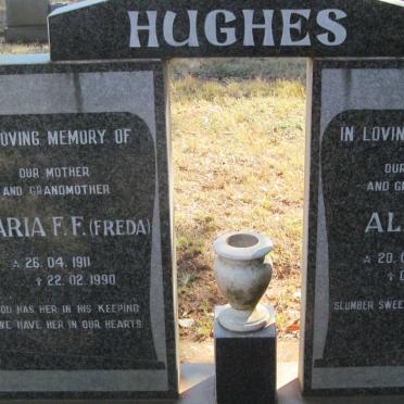 HUGHES Alfred 1907-1969 &amp; Maria F.F. 1911-1990