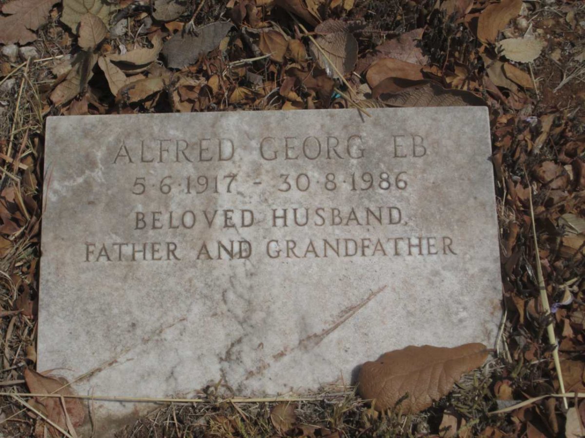 EB Alfred Georg 1917-1986
