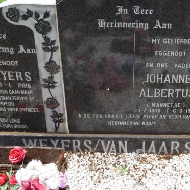 JAARSVELD Adriaan Johannes A.T., van 1926-1975 :: VAN JAARSVELD Johannes Albertus 1935-1975 :: WEYERS Gert 1934-2015