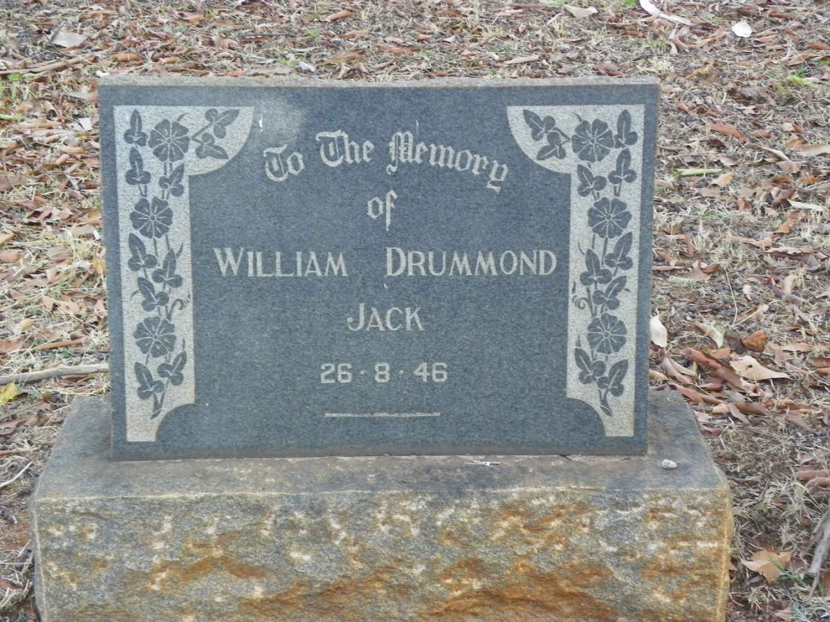 JACK William Drummond -1946