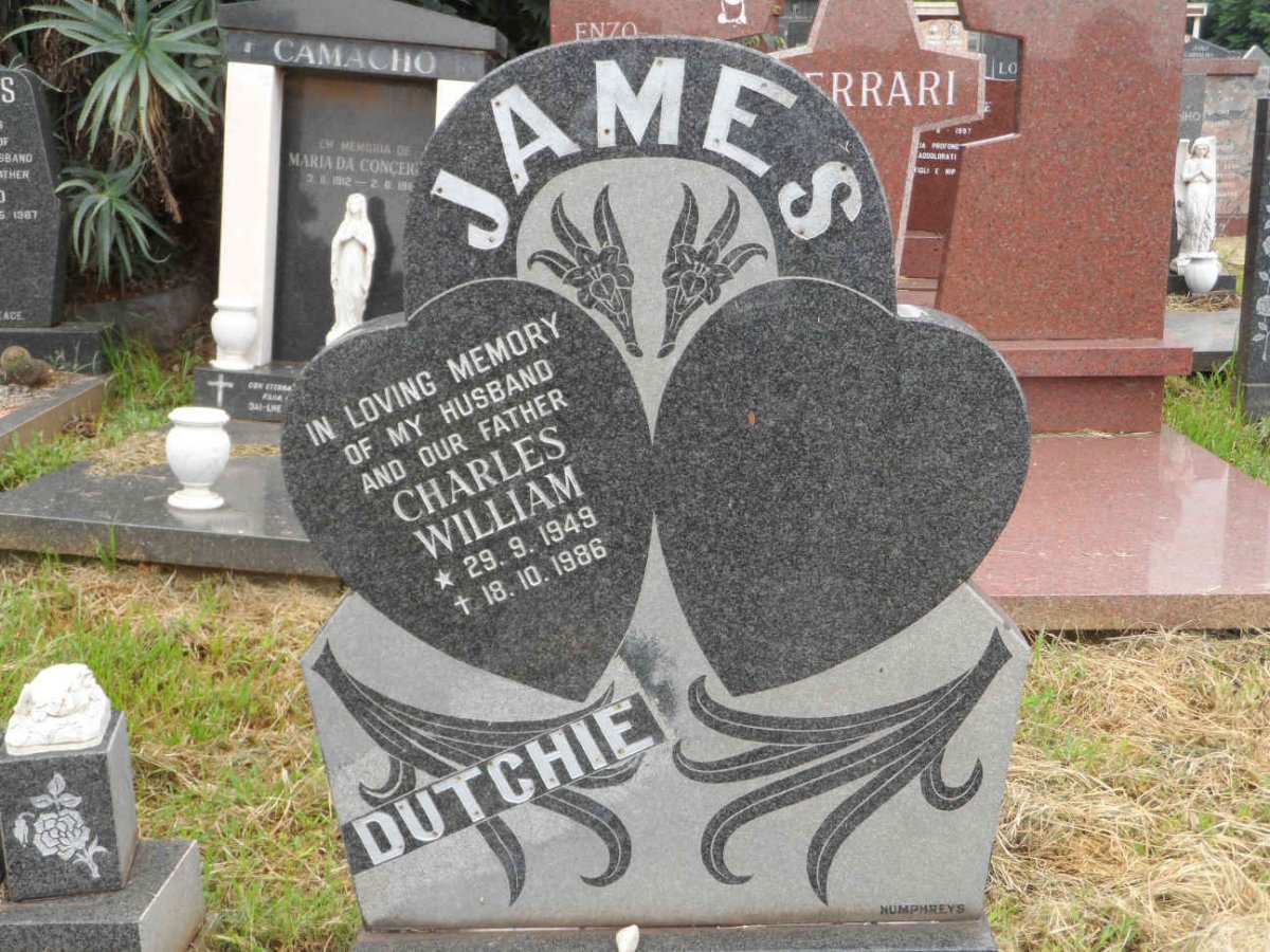 JAMES Charles William 1949-1986