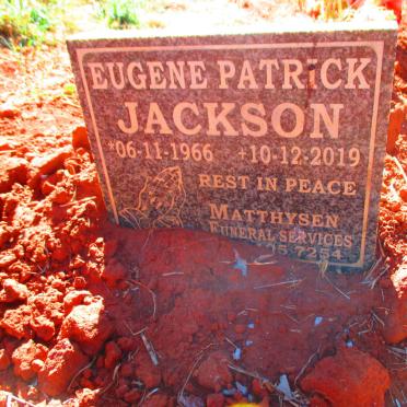 JACKSON Eugene Patrick 1966-2019