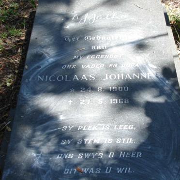 JATHO Nicolaas Johannes 1900-1968