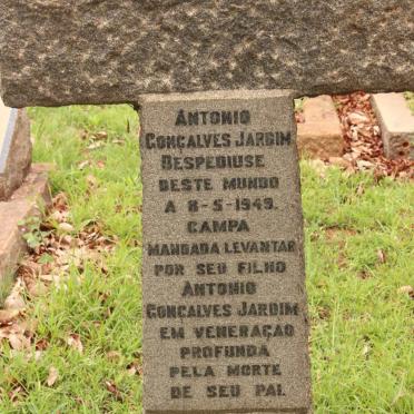 JARDIM Antonio Goncalves -1949