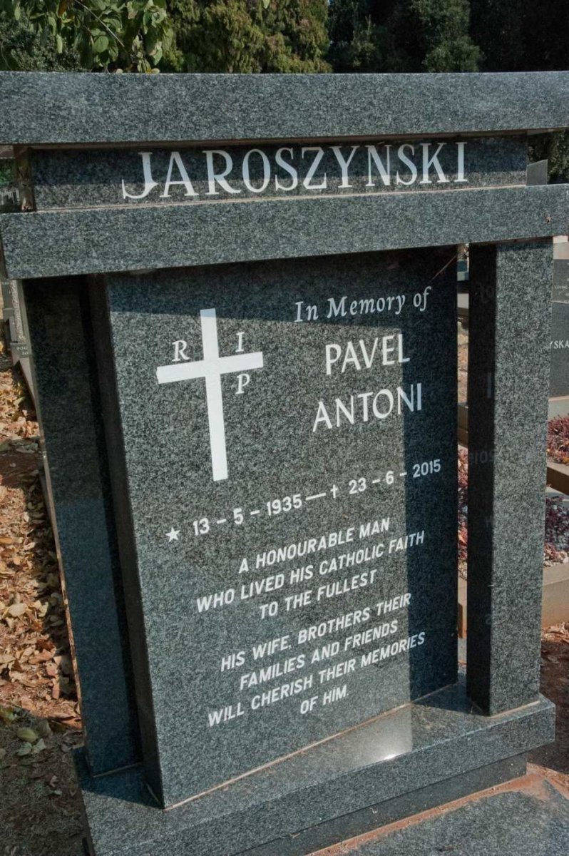 JAROSZYNSKI Pavel Antoni 1935-2015