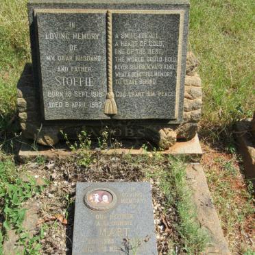 JACOBS Stoffie 1916-1962 &amp; Mart 1923-????