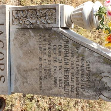 JACOBS Norman Herholdt 1903-1964