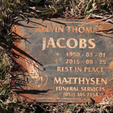 JACOBS Kelvin Thomas 1980-2015