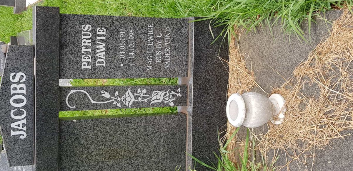JACOBS Petrus Dawie 1911-1995
