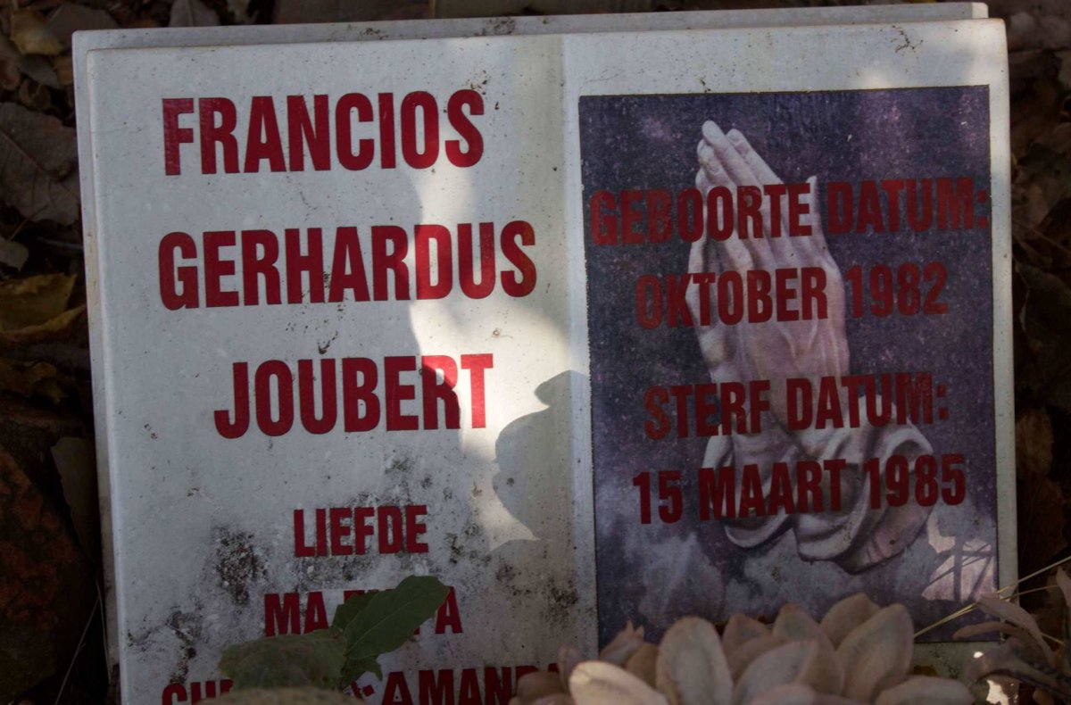 JOUBERT Francois Gerhardus -1985