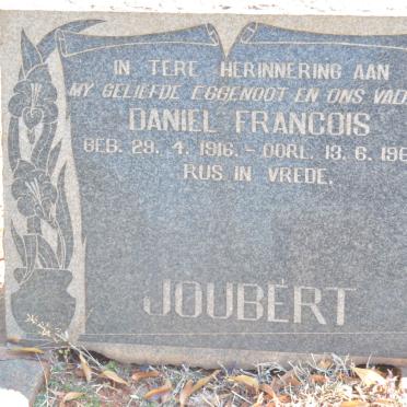 JOUBERT Daniel Francois 1916-1961