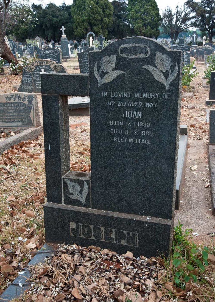 JOSEPH Joan 1933-1960