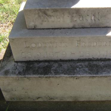 JUNGE Lodewijk Frederick 1879-1972