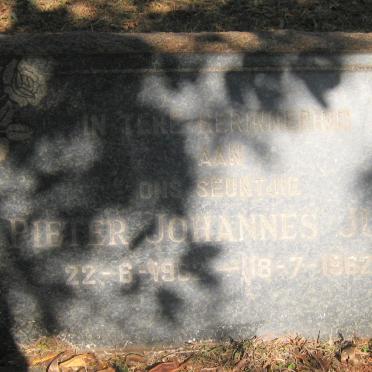 JUTE Pieter Johannes 1962-1962