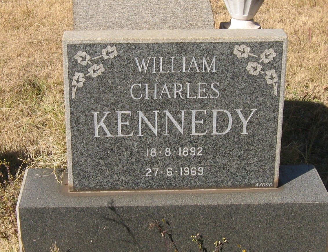 KENNEDY William Charles 1892-1969
