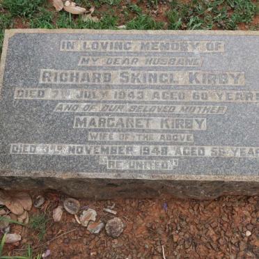 KIRBY Richard Skincl -1943 &amp; Margaret -1948