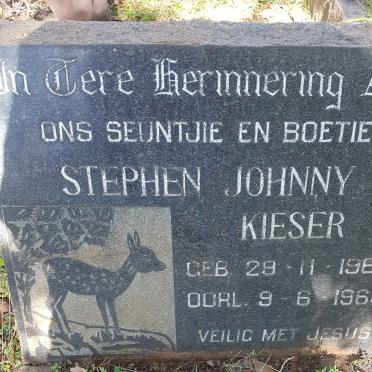 KIESER Stephen Johnny 1963-1964