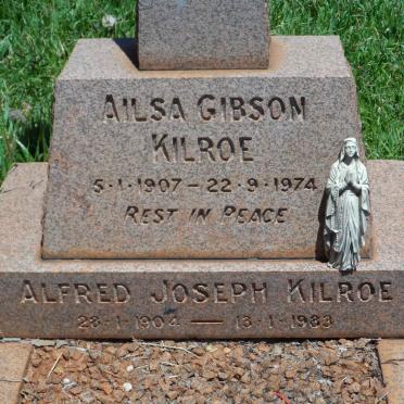 KILROE Alfred Joseph 1904-1983 &amp; Ailsa Gibson 1907-1974
