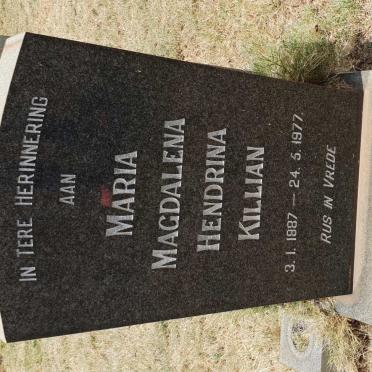 KILLIAN Maria Magdalena Hendrina 1887-1977