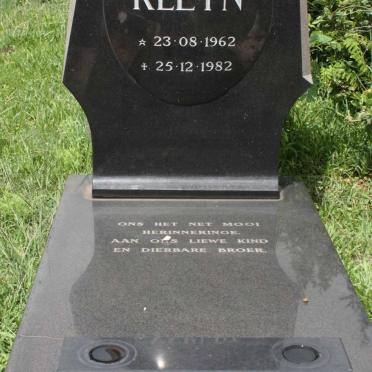 KLEYN Tertius 1934-2009 :: KLEYN Gysbert 1962-1982