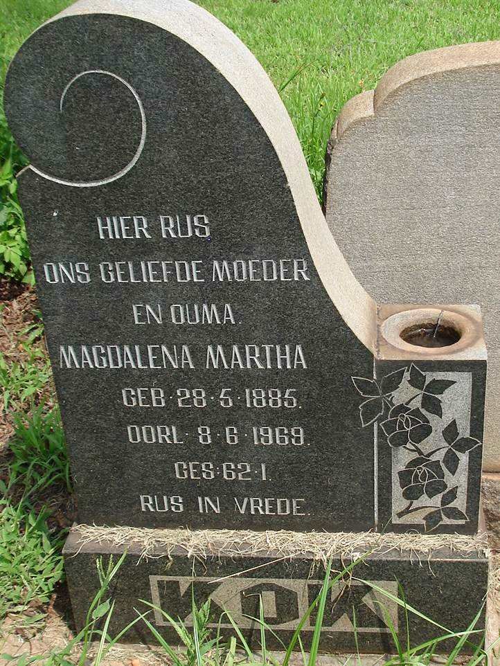 KOK Magdalena Martha 1885-1969