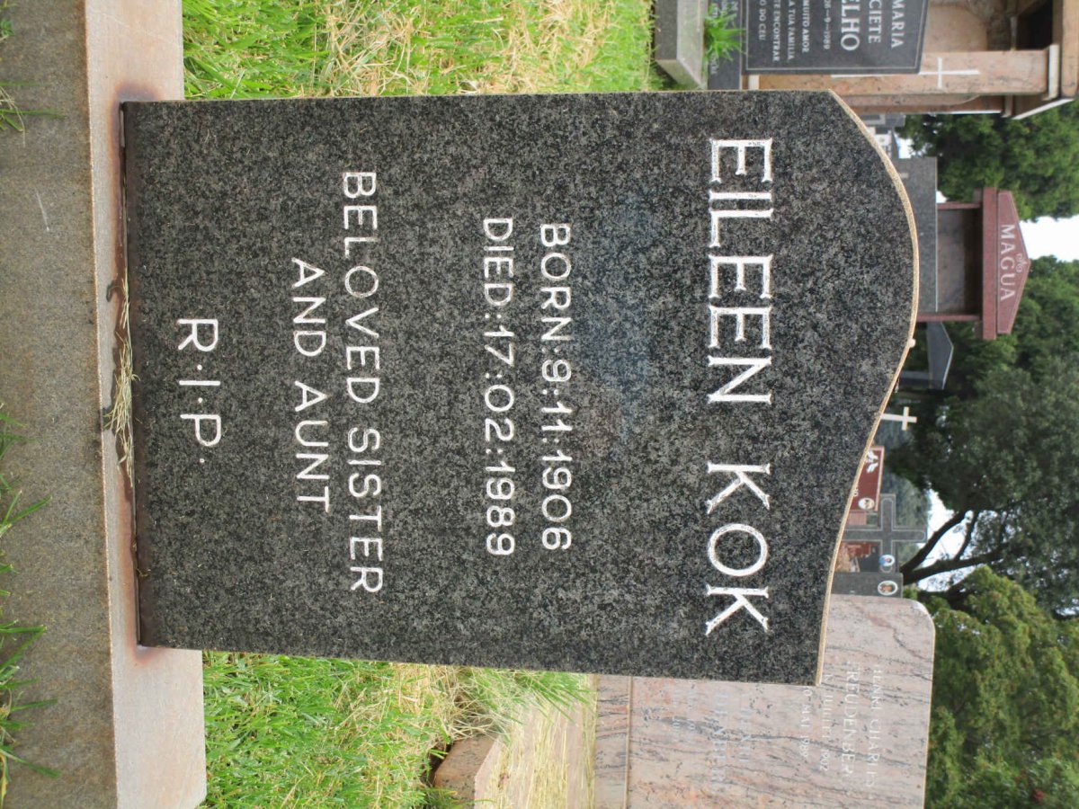 KOK Eileen 1906-1989