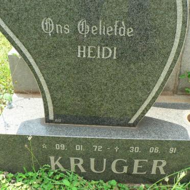 KRUGER Heidi 1972-1991