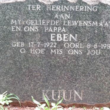 KUUN Eben 1922-1980