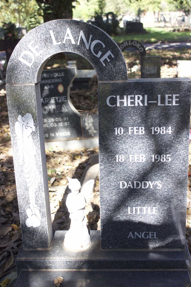 LANGE Cheri-Lee, de 1984-1985
