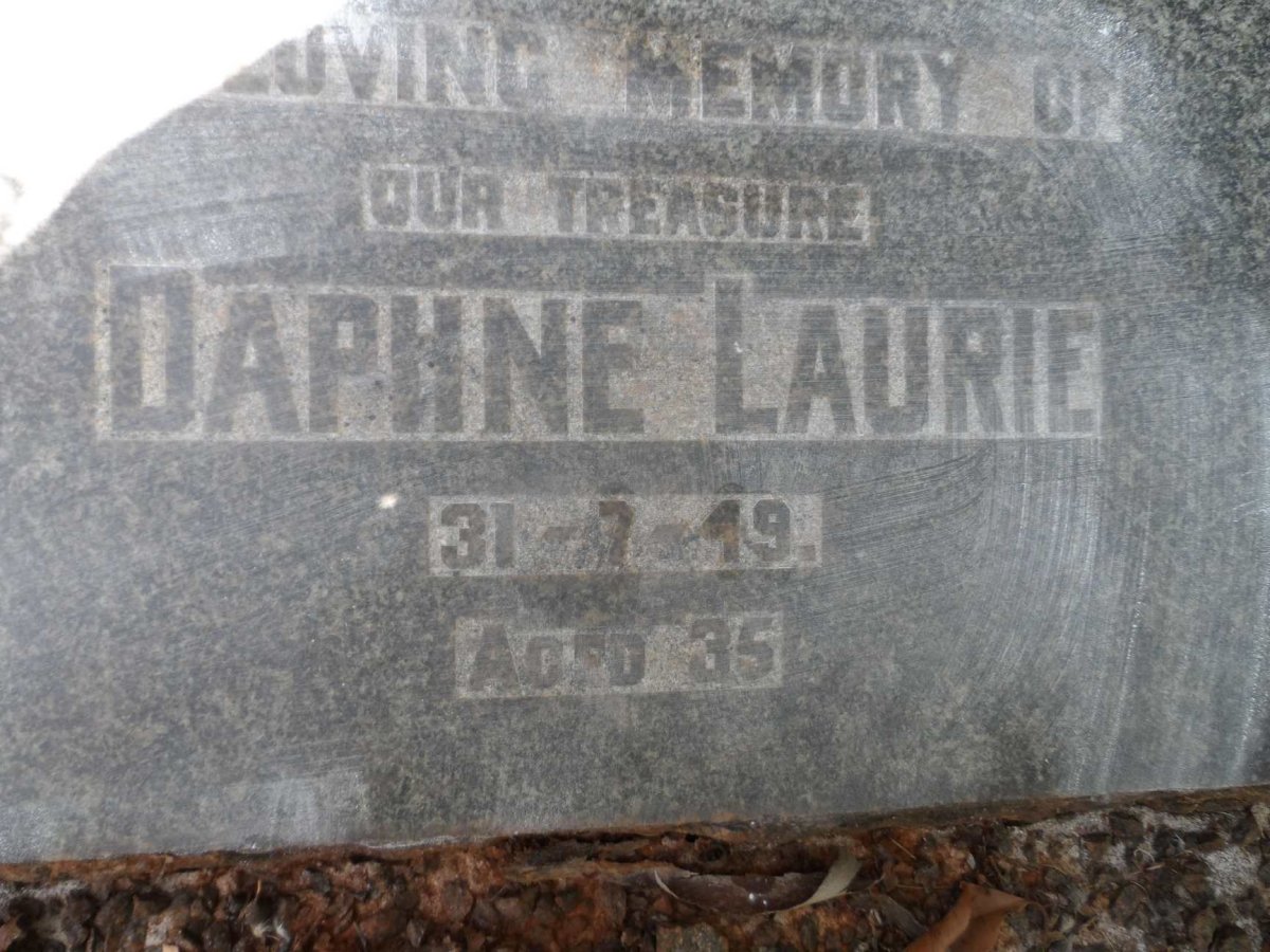 LAURIE Daphne -1949